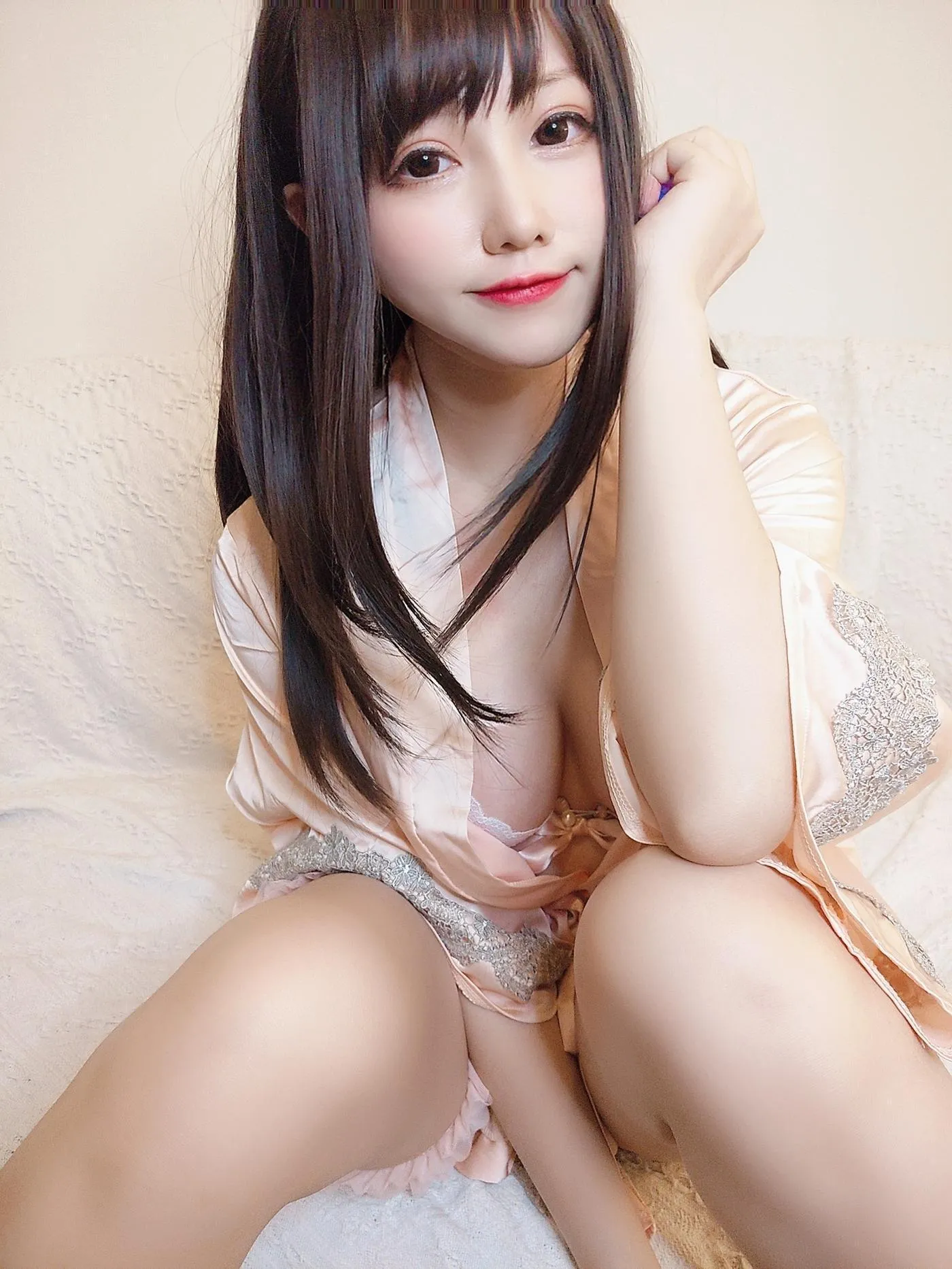 Nyako喵子 – NO.29 妄想彼女同棲生活-睡衣本限量赠品 [52P]插图9